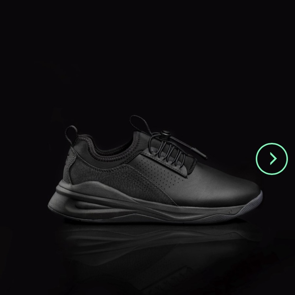 All Black Option (ABO) Cloves Nursing Shoes